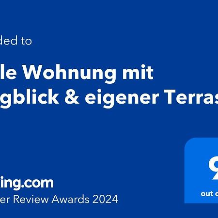Helle Wohnung Mit Bergblick & Eigener Terrasse บัดเทิลซ์ ภายนอก รูปภาพ