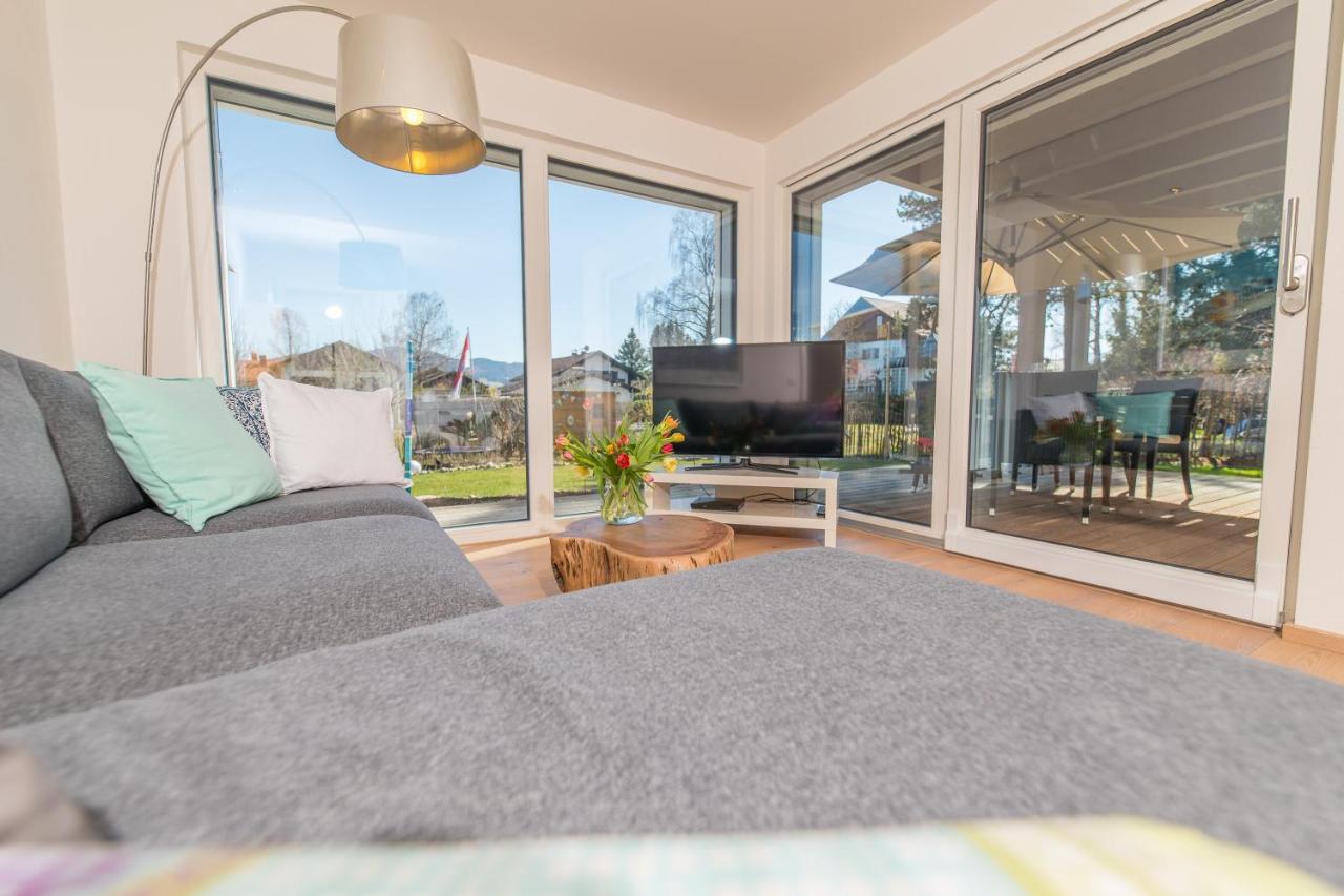 Helle Wohnung Mit Bergblick & Eigener Terrasse บัดเทิลซ์ ภายนอก รูปภาพ